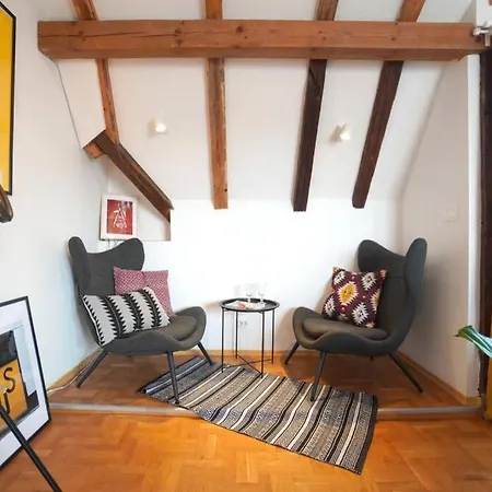 Appartement Contemporary Boho Style Loft Center
