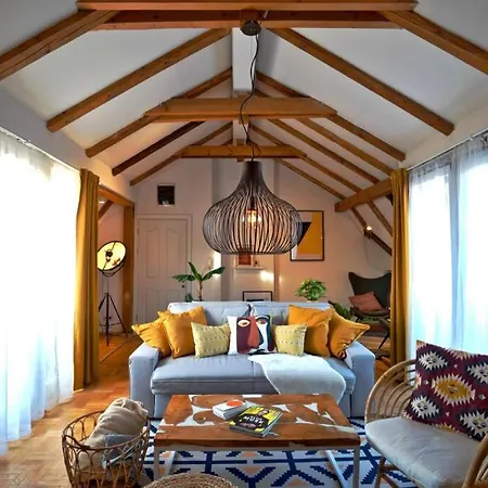 Contemporary Boho Style Loft Center