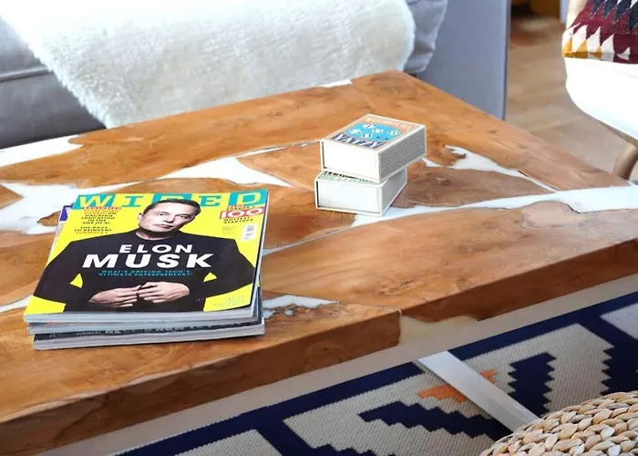 アパート Contemporary Boho Style Loft Center *