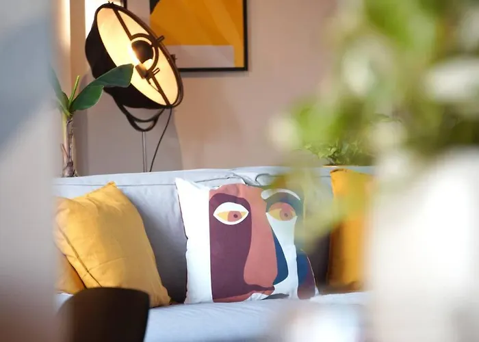 Contemporary Boho Style Loft Center アパート *